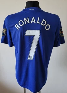 Manchester United 2008 - 2009 Third Fußball Nike Trikot #7 Ronaldo Gr. L Erwachsene - Bild 1 von 12