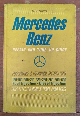 Manual de reparación y puesta a punto de Mercedes-Benz de Glenn (usado) — Modelos Foto 1 de 3