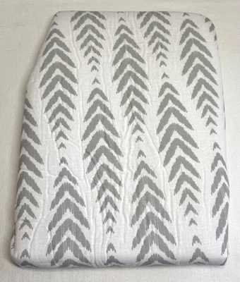 KENTON GREY EXTRA THICK IRONING BOARD COVER GRAY LEAVES 15 x 54 NIP - Image 1 of 2