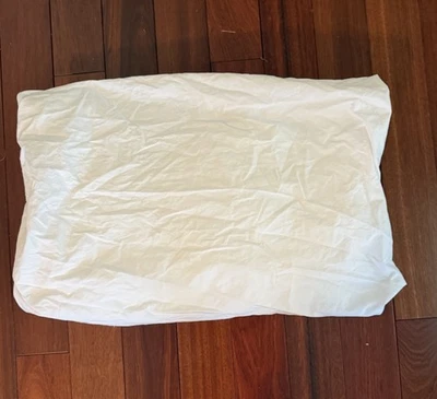 Sábana Ajustable Doble Blanca Clásica Pine Cone Hill ¡Muy Limpia! Foto 1 de 4