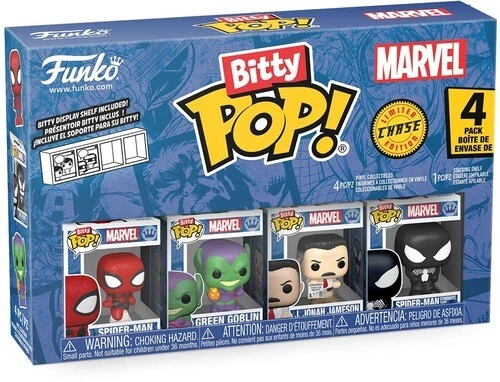 Funko Bitty POP!: Spider-Man - Spider-Man paquete de 4 [juguete nuevo] figura de vinilo, paquete de 4 Foto 1 de 4