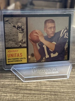 1962 Topps - Johnny Unitas #1 Baltimore Colts leyenda de la corte Foto 1 de 2