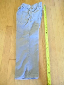 VINTAGE 1984 GRAY SILVER CORDUROY BOY'S JEANS SIZE 5T PREOWNED BUTTON KIDS LEVIS - Picture 1 of 6