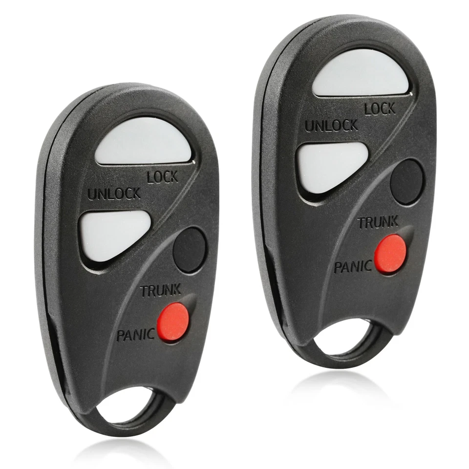 2 Key Fob Remote for 2000 2001 2002 2003 2004 Nissan Sentra Maxima NHVBU427 - Image 1 of 4