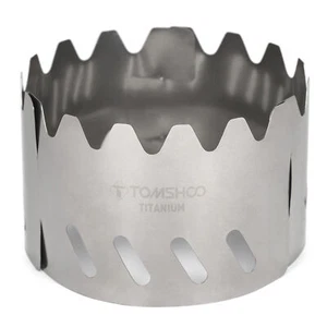 TOMSHOO Ultralight Titanium Alcohol Stove Backpacking Stove Rack Stand D0E1 - Picture 1 of 6