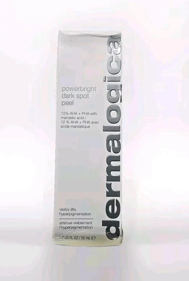 Dermalogica Powerbright Dark Spot Peel 12% AHA + PHA - 1.7 fl oz/50 ml NIB - Image 1 of 1