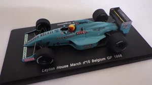 1988 Leyton House March Maricio Gugelmin Belgium Grand Prix by Spark - Picture 1 of 3