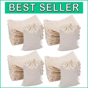 Versatile 400 Drawstring Pouch Bags - Durable 6x4 Inch for Crafting & Gifting - Picture 1 of 8