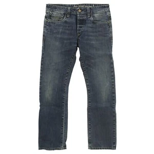 #7646 JACK JONES Herren Jeans Hose CLARK Regular ohne Stretch blue blau 33/32 - Picture 1 of 2