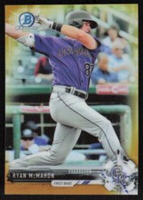 2017 Bowman Chrome Mini Gold Refractor #BCP217 Ryan McMahon (/50)   - FREE SHIP