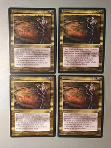 Fumarole x4 PLAYSET, MTG Ice Age (1995), Uncommon Multicoloured Sorcery - Picture 1 of 2
