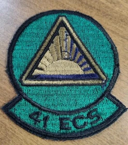 ORIGINAL AIR FORCE 41st EVS PATCH                 ELECTRONIC COMBAT SQUADRON - Bild 1 von 4