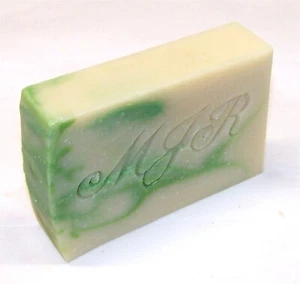 Tea Tree & Lemon Eucalyptus Goat Milk Soap-Palm Free, Naturals by MJR Soaps - Picture 1 of 8