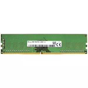 Hynix 8GB DDR4 2400 MHz PC4-19200 DIMM 288Pin 1Rx8 Desktop Memory RAM USED - Picture 1 of 1
