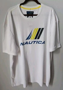 Nautica Men's Blue Navtech Moisture-Wicking Performance Knit T-Shirt Size 3XL - Picture 1 of 9