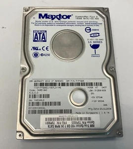 Maxtor DiamondMax Plus 9 160GB SATA 3.5" Desktop Hard Drive HDD 6Y160M0 71P7296 - Picture 1 of 4