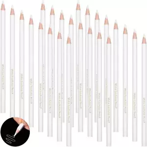 Outus Sewing White Fabric Pencil Bulk 24 Pcs Dress Marker Tailor Pencil Water... - Picture 1 of 6