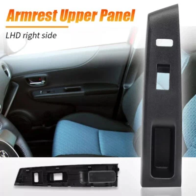 Interruptor de ventana de puerta lateral derecha bisel reposabrazos panel moldura para Toyota Yaris 12~2014 Foto 1 de 4