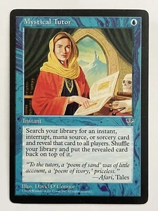 Mystical Tutor Magic The Gathering Mirage - Magic the Gathering Blue x1 Poco Común - Imagen 1 de 2
