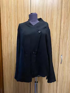 OSKA JERSEY WOOL BLEND RELAXED BLAZER JACKET-3 - Picture 1 of 12