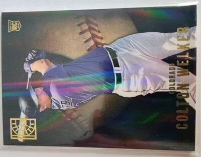 2022 Panini Capstone Colton Welker Rookie Colorado Rockies #10 - Image 1 of 2