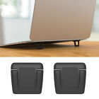 1 Pair Mini Laptop Stand Invisible Desktop Holder Notebook Cooling Pad Uni.ac