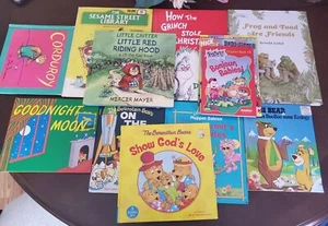 Lot of 13 Children's Books, Rugrats/Berenstain/Little Critter/Dr.Seuss/Yogi Bear - Picture 1 of 12