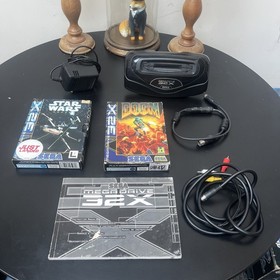 SEGA 32X Including Star Wars Arcade / All tested & working with games 