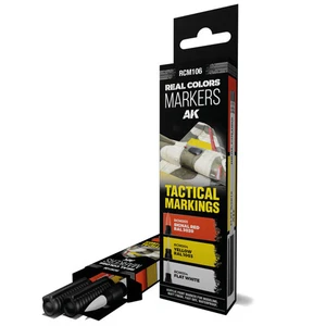 AK Interactive Real Colors Markers - Tactical Markings Set (RCM106) - Picture 1 of 2