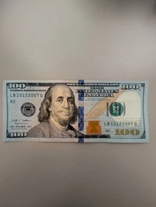 Birthday Note December 10  2007 Or October 12 2007 $100 - Picture 1 of 1