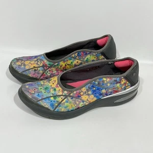 Scarpe comode da donna Fusion multicolore taglia 10W Bzees slip on - Foto 1 di 19