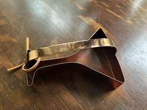 CORTADOR DE GALLETAS 4'"" COBRE Martin Glass NUEVO - Imagen 1 de 5