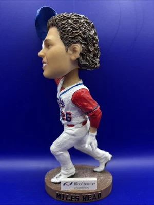 Stockton Ports 2012, Oakland Las Vegas Athletics Miles Head 8" SGA Bobblehead Foto 1 de 4