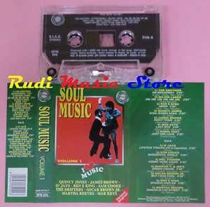 MC SOUL MUSIC Volume 1 THE DRIFTERS BEN E KING JAMES BROWN COOKE *cd lp dvd vhs - Foto 1 di 1