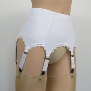 Suspender Belt Strap Garter Plus Size Sexy Lingerie Black Red Blue White NEW - Picture 1 of 19