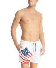 Emporio Armani EA7 swimming trunks men 9020004R72517211 White Us swimsuit