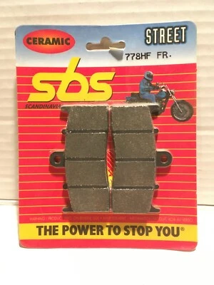 SBS MOTORCYCLE BRAKE PADS, SBS 778HF, BMW R1150, GS Adventurer, R1100 — 第 1/2 张图片