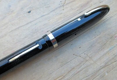 Vintage Sheaffer 875 Military Clip Balance White Dot Ftn Pen  - FINE 14k nib - Image 1 of 4