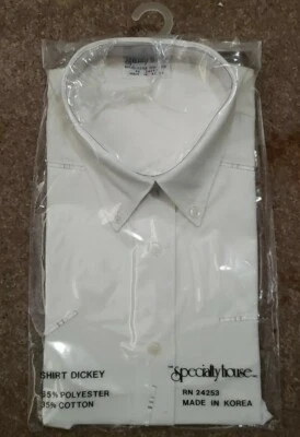 mens tuxedo dickie shirt from the specialty house new old stock  nos nip  - Image 1 of 4