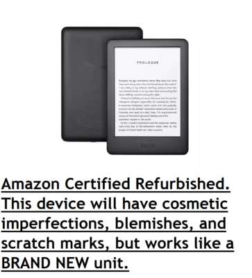 Tablet Amazon Kindle 10ª Generación 4GB NEGRA eReader eBook WiFi Modelo 2019 USO Foto 1 de 4