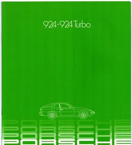 Porsche 924 & 924 Turbo 1981-1982 UK Market Sales Brochure - Picture 1 of 2