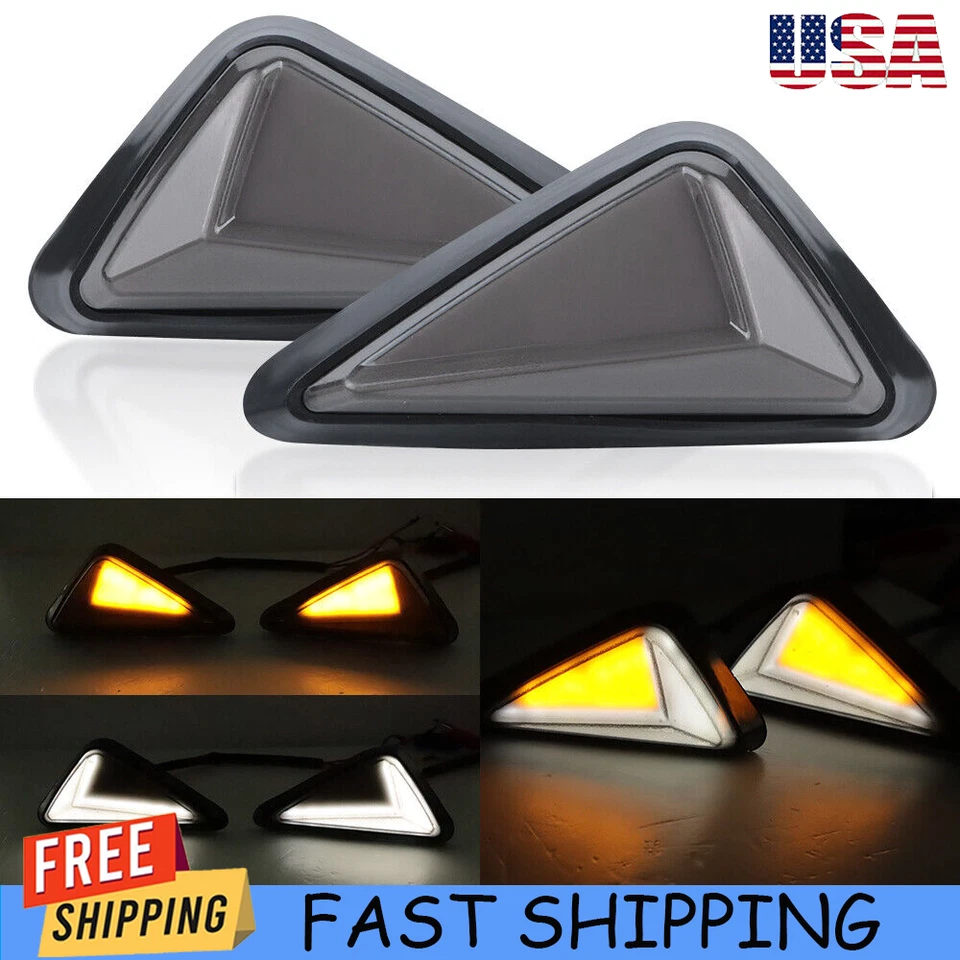 Indicador intermitente de luz de giro LED de montaje empotrado para motocicleta apto para Suzuki EE. UU. Foto 1 de 4