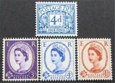 nystamps Great Britain Stamp # 358cp//J74 Mint OG H A15y1554