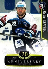 2017-18 Czech OFS Classic Anniversary #109 Ondrej Kratena