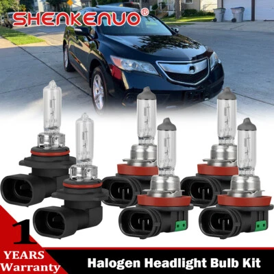 Kit de bombillas antiniebla halógenas de luz baja para faros para Acura RDX 2013-2015 3400K Foto 1 de 4