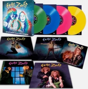 Enuff Z'nuff – Never Enuff: Rarities & Demos LP Album vinyl 4 x record boxset - Picture 1 of 13
