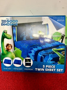 Disney Pixar The Good Dinosaur Twin Size 3-Piece Sheet Set - Picture 1 of 2