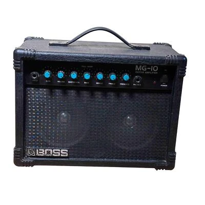 BOSS MG-10 Black Corded 10-Watt Guitar Amplifier 4591 - Image 1 of 4