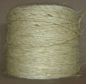 Spago per legatura in sisal 1 strato 3000' 10 libbre cartone 300'/lb. Spago in fibra naturale - Foto 1 di 3