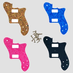Custom Parts For US Fender 72' Tele Deluxe Reissue Guitar Pickguard TV Jones - Picture 1 of 43